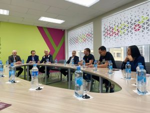Рабочая встреча предпринимателей Красногвардейского района с руководством Малоохтинского колледжа при участии общественного совета и представителей администрации.