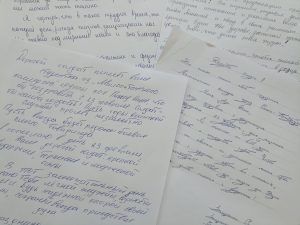 Акция "Письмо солдату" в Малоохтинском колледже