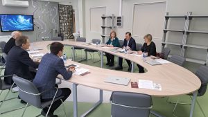 Колледж посетила делегация "Республиканского института профессионального образования " республики Беларусь.