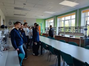 Школьники из 334 школы Невского района посетили Малоохтинский колледж