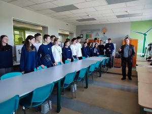 Школьники из 334 школы Невского района посетили Малоохтинский колледж