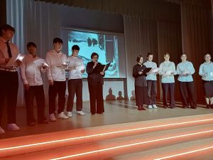 Концерт, посвященный 82-й годовщине полного освобождения Ленинграда от фашистской блокады.