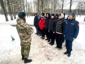 Студенты приняли участие в акции «Блокадная парта».