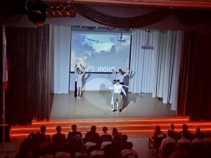 Праздничный концерт, посвящённый Дню Победы.