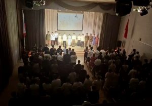 Праздничный концерт, посвящённый Дню Победы.