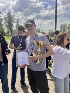 Победа в военно-тактической игре.