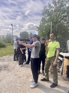 Победа в военно-тактической игре.