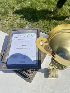 Победа в военно-тактической игре.