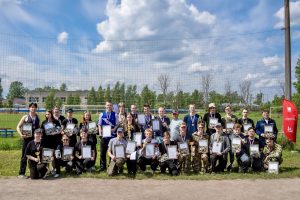 Победа в военно-тактической игре.