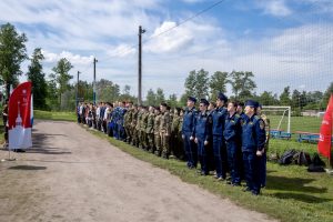 Победа в военно-тактической игре.