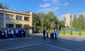 1 сентября в СПБ ГБ ПОУ «Малоохтинский колледж» стартовало с торжественной линейки.