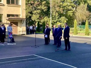 1 сентября в СПБ ГБ ПОУ «Малоохтинский колледж» стартовало с торжественной линейки.
