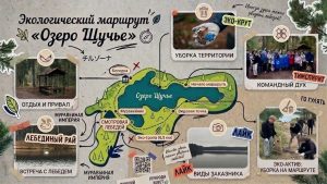 🌲Экологический субботник на озере Щучье